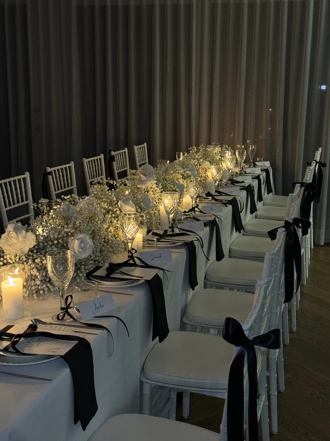 Luxury candlelit tablescape inspiration